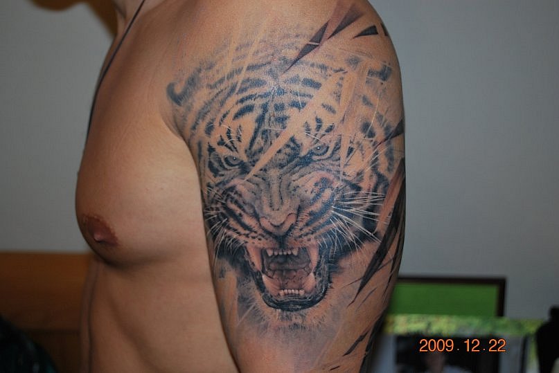 Фото и  значения татуировки Тигр. - Страница 2 Y_26fb9e1f